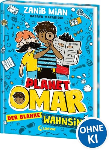 Planet Omar (Band 2) - Der blanke Wahnsinn: Lustiger Comic-Roman für Jungen und Mädchen ab 8 Jahre