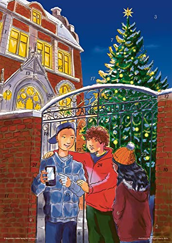 Tom im Weihnachtsnetz: Fensterbild-Adventskalender mit Begleitheft