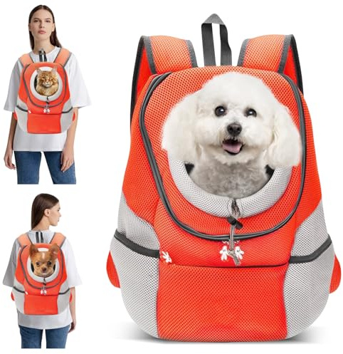 PETCUTE Rucksack für Haustier haustiertragetasche Rucksack Haustier Tasche für Hunde Airline Genehmigt