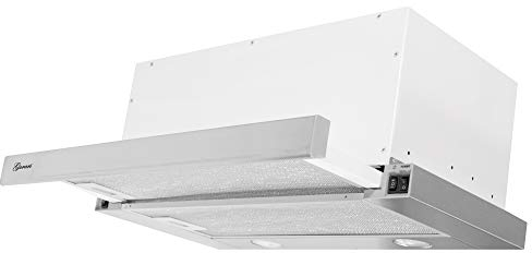 Gurari GCH 135 Einbau Dunstabzugshaube 60cm Edelstahl,Flachschirmhaube,Rahmen und Frontblende aus Edelstahl,Einbauhaube,3 Stufen, 1000m³/h,Einbauhaube,Ablufthaube,Umlufthaube,BITTE MAßANGABEN BEACHTEN