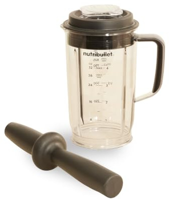 NutriBullet ANBP32 Select Pichet en plastique Transparent Noir 32 oz