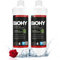 BiOHY Nettoyant pour plaques de Cuisson en vitrocéramique (2 x 1l Bouteille) | pour des plaques de Cuisson brillamment Propres (Kochfeldreiniger)