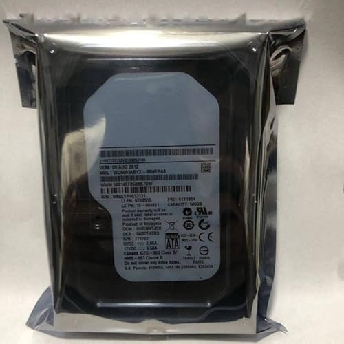 MIDTY HDD Per 500 GB 3.5 SATA 6 Gb/s 64 MB 7200 RPM Per Disco Rigido Interno Per Server HDD Per WD5003ABYX-88WERA0