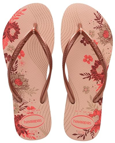 Havaianas - Slim Organic, Infradito da Donna Eleganti, Resistenti e Versatili con Suola Antiscivolo, Donna