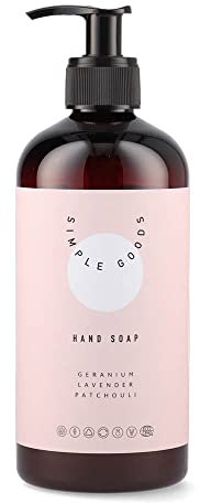 Simple Goods Flüssigseife, Geranium, Lavendel, Patschuli, 500ml (10)