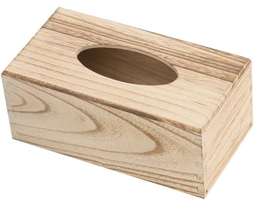 Lpitoy Copri Scatola per Fazzoletti in Legno, Dispenser per Tovaglioli in Legno, Supporto per Scatola per Fazzoletti Copri Scatola per Fazzoletti per Camera Letto, Tavolo Pranzo Domestico