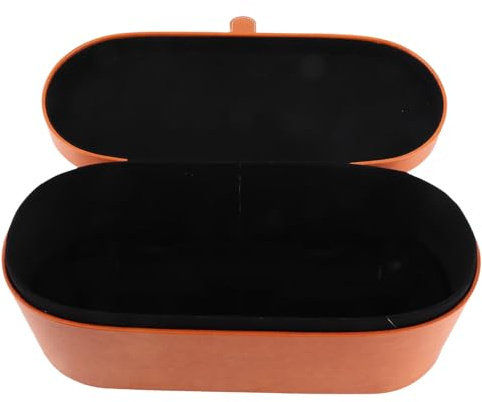 VELATEMOR Hårstyling Tool Storage Bag - Multifunktionellt Hårverktygsorganisatör, Vattentät PU -läder, Impact & Scratch Resistant, Portable Storage Box för Hårtork, Curlingjärn, (Typ 2)