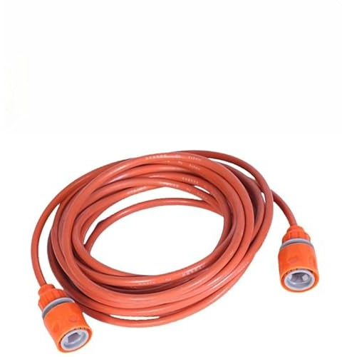 URPIZY Tubo per acqua da giardino 6 m, diametro interno 5 mm, diametro esterno 8 mm, per esterni, lavaggio auto, prato e giardinaggio, modello rosso