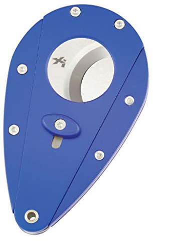 The Big Easy Tobacco Accessories 9323BL Xikar XI1 Metal Blue Cutter