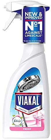 Viakal Febreze Fresh Limescale Remover Spray, 500 ml