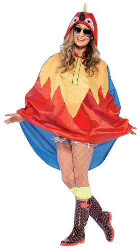 Smiffy's Parrot Party Poncho (US)