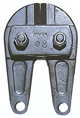 Ersatzkopf für STUBAI Bolzenschneider 630 mm | für die Metallbearbeitung, zum Schneiden von Baustahl, Bolzen, Drahtstiften, Stahlstangen