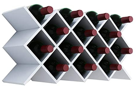 Wine Bottles Rack Wall-Mounted Wooden Wine Holder Shelf Liner Wine Cabinet Shelf Insert Display Rack Wine Rack Lattice Can Hold Multiple Bottle Storage Racks Kitchen