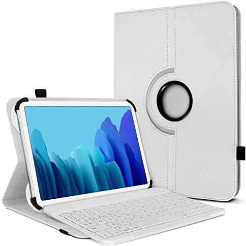 KARYLAX - Funda de protección y modo soporte horizontal con teclado francés Azerty Bluetooth para tablet Sumtab 10