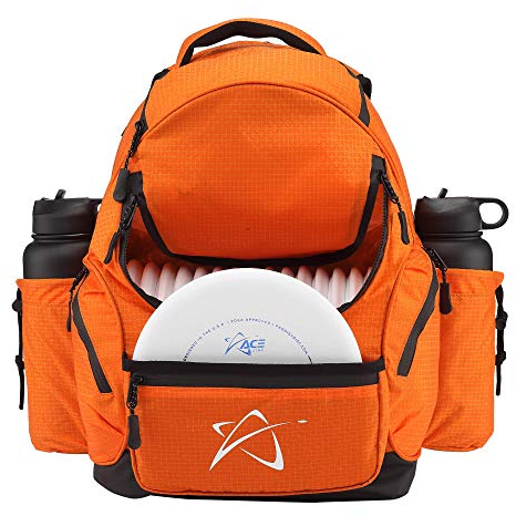 Prodigy Disc BP-3 V3 Disc Golf Backpack - Golf Travel Bag - Holds 17+ Discs Plus Storage - Tear and Water Resistant - Great for Beginners - Affordable Golf Bag (Orange)