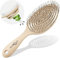 Spazzola Districante Per Capelli - Materiali a Base Vegetale Biodegradabile - 1 Pezzo Colore Crema