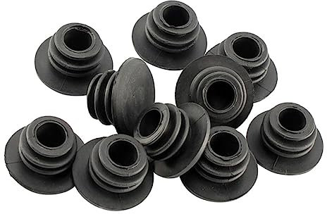 Toddmomy 10stücke Fahrrad Lenker Endkappen Teiliges Set Bar End Plugs Für Rennrad Und Mountainbike Installieren Schützt Vor Beschädigungen Schwarz