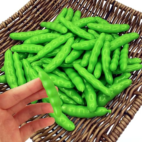 Tuxiaobu, Piante Artificiali, Piselli Finti e Realistici, Decorazioni in Plastica per Cucina, Casa, Feste di Natale, Pub, Tavola, Cestino, Fotografia, Accessorio - 30 Pezzi