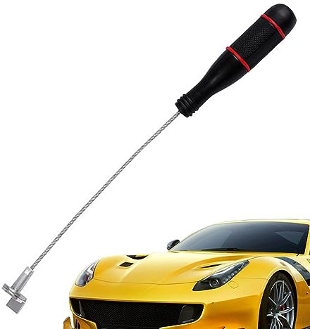 Sump Plug Remover Key | Flexibler Schaft Anti-Handverbrennung und schmutziger Stecker Lose Schraubendreher - Flexible Welle für die meisten Auto-Öl-Abflussrohre, gelegentlicher Familiengebrauch Bseid