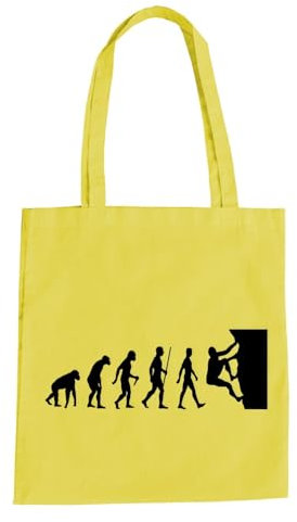 Evolution Klettern Baumwolltasche - Bergsteigen Berg Climbing Free Frei Gelb