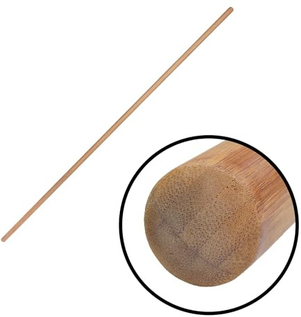 BambooMN Sturdy Bamboo Stick for Fitness, Yoga, Physical Rehabilitation. 1,1.1,1.18 & 1.375 Diameters. Available in Bulk Quantities