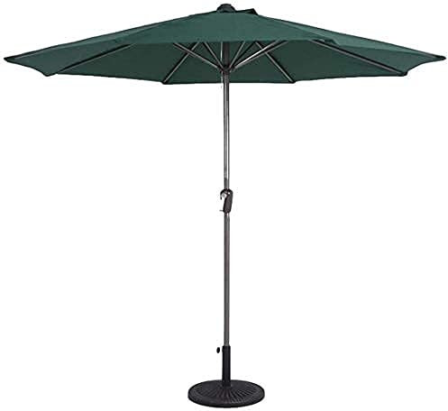 QUSYZD Sonnenschirm, Gartenschirm, 9 Fuß, für den Außenbereich, Terrasse, Markttisch, tragbarer versetzter Terrassenschirm für Poolrand, Terrasse, Garten, Hinterhof, P,