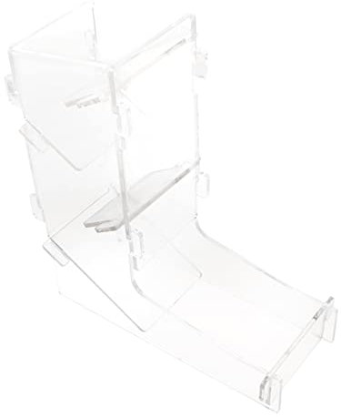 ibasenice Torre Per Dadi Trasparente Distributore Portatile Di Dadi Per Giochi Da Tavolo Capacità Ampia Per Contenere