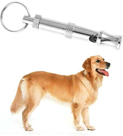 GRIRIW Kupferbeschichtete Hundepfeife Mit Trageband Laute Tonpfeife Für Schnelles Hundetraining Leichtgewichtig Geeignet Für Hunde Und Haustiere