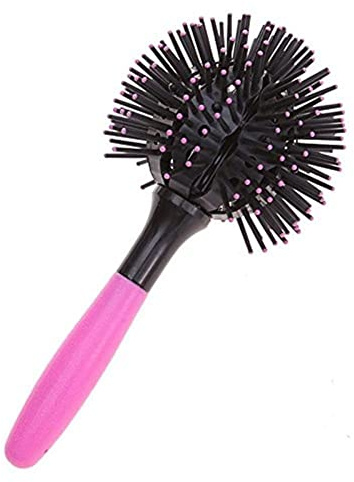 Spazzola Capelli Ricci, Tonda per Definire i Ricci, Modellare e Districare