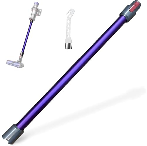 Quick Release Extension Wand Compatible for Dyson V15 V11 V10 V8 V7 Stick Vacuum Cleaner, Dyson Vacuum Cleaner Parts Replacement Tube 28.5in (Purple)