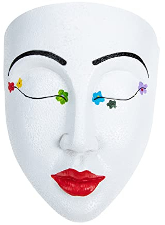 TOYANDONA Maceta De Decorativa Diseño De Rostro para Suculentas Colgante Decoración para Pared