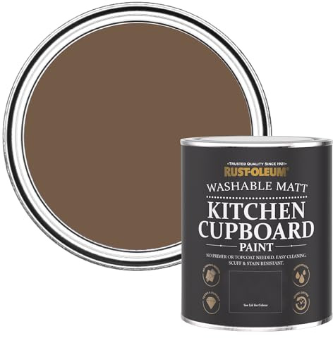 Rust-Oleum Kitchen Wood, Cupboard and Cabinet Paint in Matt Finish - Chester 750ml