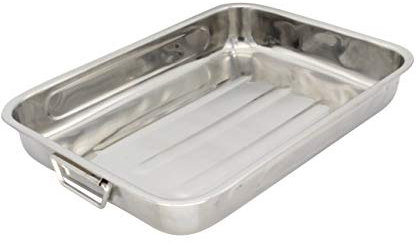 Vierkantpfanne, Edelstahl, 40 cm