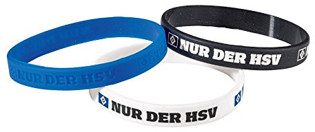 Hamburger SV HSV Armbänder 3er Set