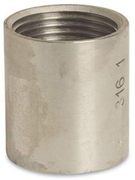 Manchon fileté en acier inoxydable 3/4 filetage intérieur.