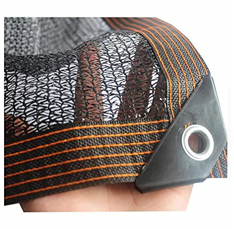 Red De Malla Respirable del Sol PañO La Sombra 50% ProteccióN UV Negro 3 Pines Velas Bloqueador Solar,para Jardines Perreras Cubierta Planta Lona JardíN (3mx3m/9.8ftx9.8ft)