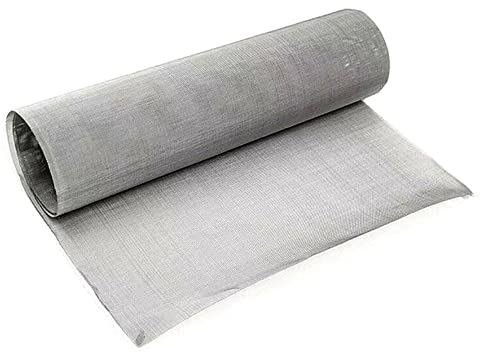 muRzAnsi 304 Edelstahl Drahtgewebe,Woven Wire Mesh 80 Mesh Wühlmausgitter Volierendraht Maschendrahtfür Belüftung Schutzgitter Metall Wachmann Garten Bildschirm Schränke Filternetz Nagetier
