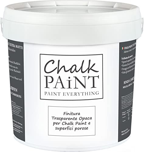 Chalk Paint Everything® Finish für Chalk Paint Finish transparent matt extra strapazierfähig - Schützen Sie Ihre Arbeit (5 l)