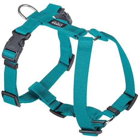 Chaba Guard Hundegeschirr für große Hunde mit Kontrolle, Anti-Zug & Würgen, Verstellbar, Bequem und Leicht, Classic Step-in Brustgeschirr, Laufgeschirr, Größe XL, MEERES