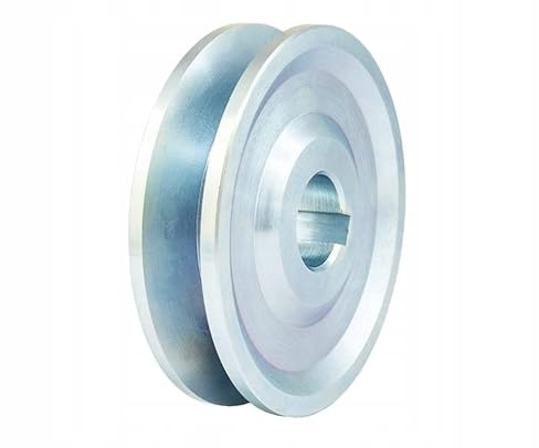 Keilriemenscheibe HZ SPZ 1x10mm 110mm Riemenscheibe E-Motor Riemenrad Elektromotorantrieb Keilriemen Riemenantrieb (Bohrung: 24mm, Nut 8mm)