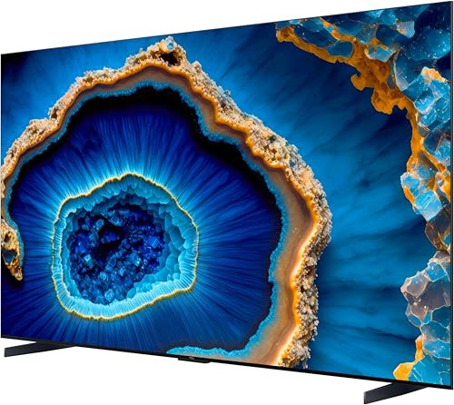 98C805K 98 QLED Mini LED C805 4K Ultra HD Android Smart HDR TV (Dolby Atmos, Dolby Vision, HDR10+, Bluetooth, 144Hz Motion Clarity Pro, Chromecast Built-In, 240Hz Game Accelerator)