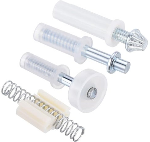 sourcing map Kit de Réparation pour Quincaillerie de Porte Pliante, pour Portes D'Une Épaisseur de 1 Pouce à 1-3/8 Pouces. Quincaillerie de Porte Pliante