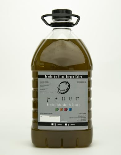 Aceite de Oliva Virgen Extra FANUM - Garrafa 3L - Sin Filtrar