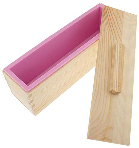 Courtieyeardceastea 1 200 g silikonlimpa tvålform rostat bröd tillverkning rektangulär form C rosa