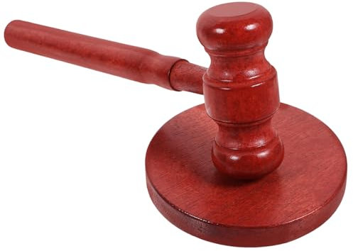 HAWILLOSCH Holzhammer Für Jungen Und Mädchen Richterhammer Spielzeughammer Mini-richterhammer Für Cosplay Und Rollenspiele