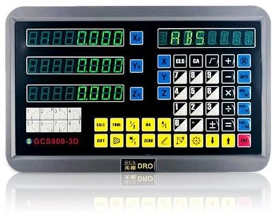 DRO Digitalanzeige 5µm TTL Positionsanzeige für Ihre Drehmaschine, Fräsmaschine, Schleifmaschine usw (3 AXIS DRO)