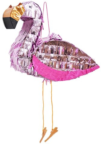 Hobngmuc Kleine Pinata Gunst Dekoration, Bunte Pinata partys Favors Für Geburtstag partys Supplies, Schule partys Dekorationen, Fun partys akzents Für Mittelstücke, Jahrestag Feiern (Flamingo)