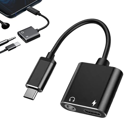 Adaptateur pour Casque : Adaptateur Audio 3,5 mm, USB C Casque | Adaptateur connecteur Audio USB C Type C de 3,5 mm, Musique de qualité Audio Premium, Audio Clair pour Les appels, expérience de