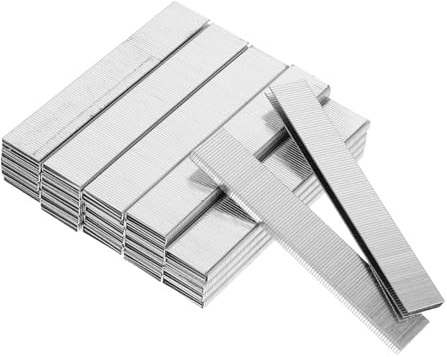 jojofuny Clavos De Aire Para Muebles Grapas Metálicas Pequeñas Clavos Forma Grapadora De Alta Resistencia Bricolaje y Manualidades Repuestos De Grapas Uso Construcción y Hogar