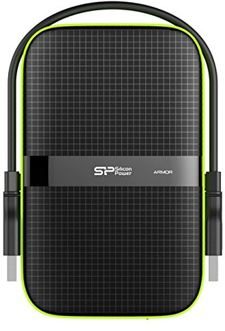 Disco Duro Externo 1TB 2.5 USB, Resistente a Golpes y Agua - Almacenamiento Seguro para Datos y Transporte práctico.